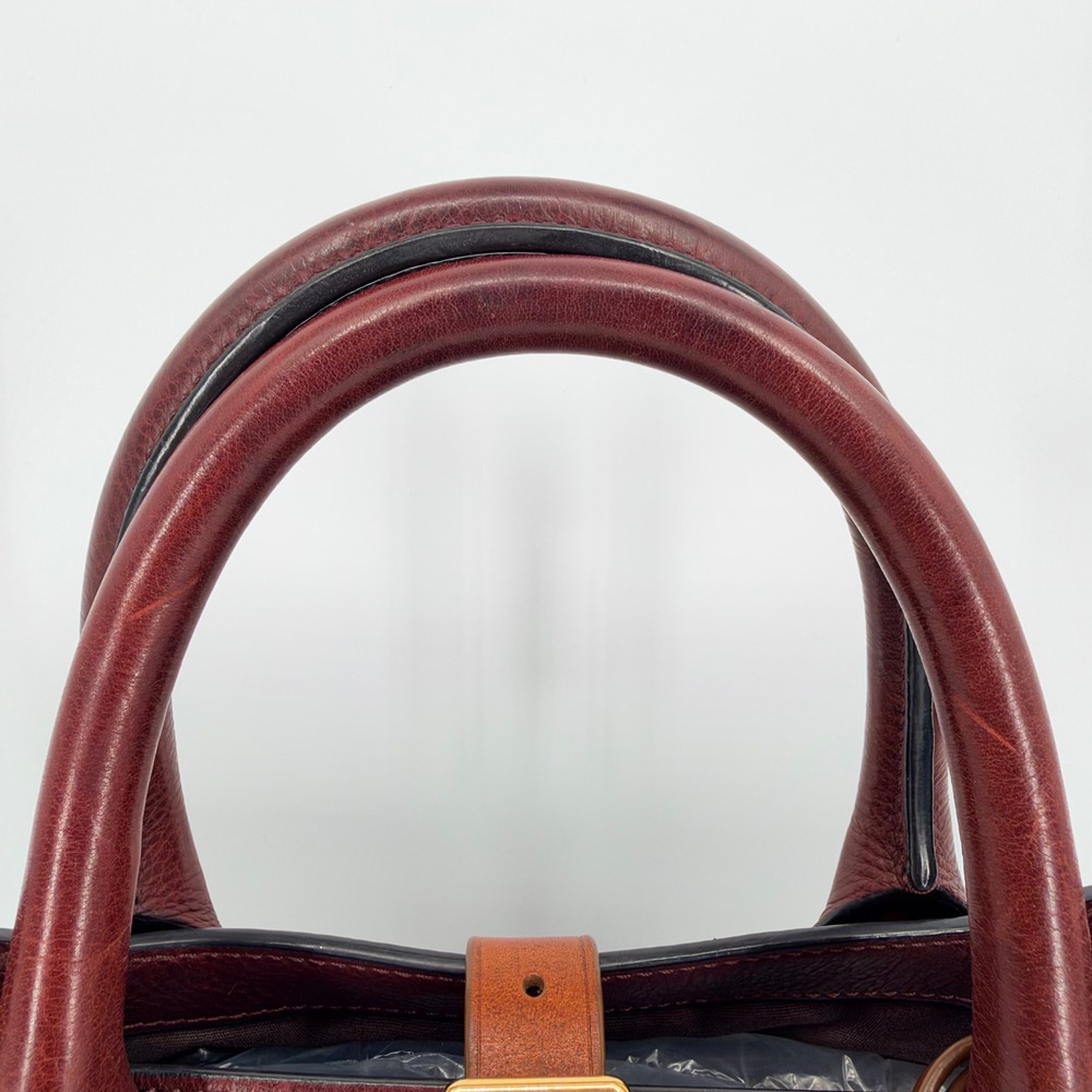 Celine Triomphe Small Tote Brown Monogram Canvas Vintage Luxury Old Money Fall - Picture 6 of 16